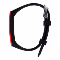 Elastomerinis dirželis LIFESTYLE XIAOMI Mi Band 5 / 6 juodas (04)