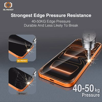 Grūdintas stiklas Tel Protect 10X HD DLC Diamond Coating for Iphone 16E/14/13 Pro/13