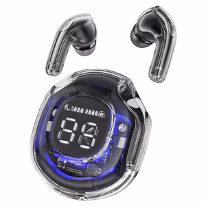 Acefast T8 TWS Bluetooth belaidės ausinės - juodos