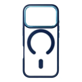 COLOR EDGE MAG COVER magnetinis dėklas telefonui, suderinamas su MagSafe, skirtas IPHONE 17 Pro, tamsiai mėlynas