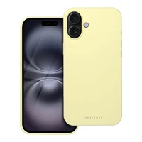 ROAR dėklas CLOUD SKIN telefonui IPHONE 16 Plus šviesiai geltonas