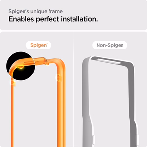 Spigen ALM Glass FC grūdintas stiklas iPhone 15 Pro - juodas 2 vnt.