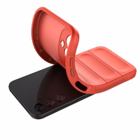 Dėklas telefonui Magic Shield Samsung Galaxy A24 4G lankstus apsauginis dėklas - raudonas