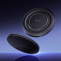 Borofone belaidis indukcinis įkroviklis BQ40 Crown 15W juodas