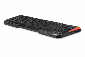 iBox IKS855 klaviatūra USB Anglų Juoda