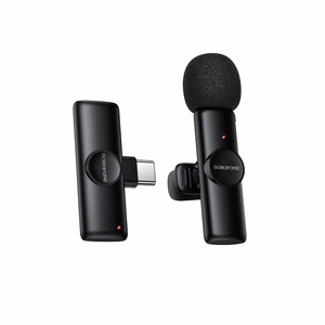 Borofone Lavalier wireless microphone BFK16 Winner Type C black