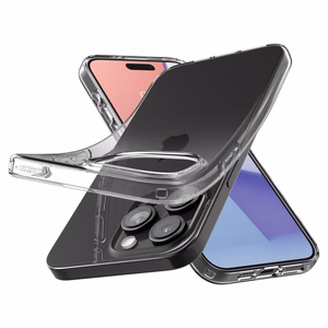 Spigen Liquid Crystal iPhone 15 Pro dėklas - skaidrus