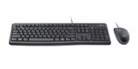 Logitech 920-002562 klaviatūra Pelė įskaityta Biuras USB QWERTY JAV tarptautinė versija Juoda