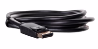 Savio CL-136 „DisplayPort“ kabelis 2 m Juoda