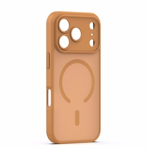 Mag Matt dėklas iPhone 17 Pro Max 6,9'' rudas