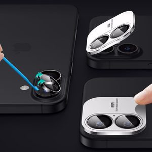 ESR Armorite grūdintas stiklas iPhone 16 / 16 Plus kamerai - juodas