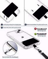 Universalus telefono raištis baltas