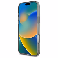 Karl Lagerfeld IML Metalinis Karl Head Magnetinis dėklas telefonui iPhone 16 Pro - juodas