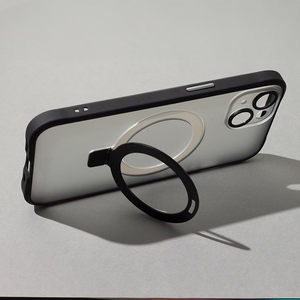 Magnetinis dėklas telefonui iPhone 15 Plus 6,7" juodas