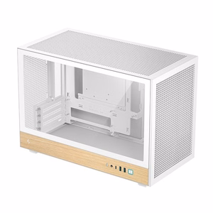 DeepCool CH260 WOOD korpusas, baltas