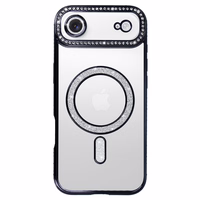 Dėklas telefonui (m) Bling Magsafe Case for Iphone 17 Air - juodas