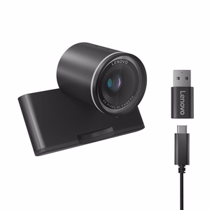 Lenovo 4XC1Q25246 internetinė kamera 8 MP 1920 x 1080 pikseliai USB-C Juoda