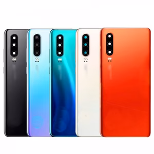 Galinis dangtelis skirtas Huawei P30 / White Pearl / (su kameros stikliuku) HQ