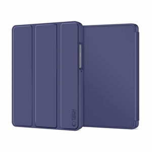 TechProtect SmartCase deklas Samsung Galaxy Tab A9+ / A11+ Plus 11.0 X210 / X215 / X216 / X230 / X235 / X236 - Tamsiai melynas