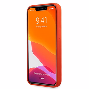 Ferrari FESSIHCP13XRE iPhone 13 Pro Max 6.7" kietas silikoninis dėklas raudonas/raudonas