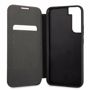 Dėklas telefonui BMW M Collection Triangles Case Samsung Galaxy S22+ - juodas