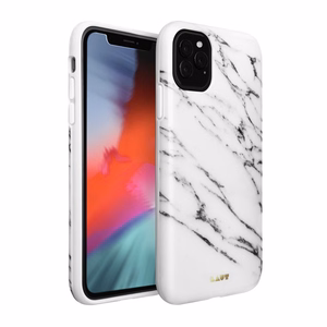 Laut Huex Elements dėklas, skirtas iPhone 11 Pro Max, balto marmuro rašto