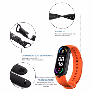 Apyrankė Xiaomi Mi Band 5/6/7 oranžinė