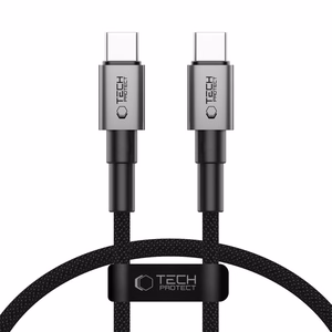 Tech-Protect UltraBoost DNA USB-C PD60W/3A laidas 25cm - pilkas