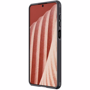 Nillkin CamShield Pro dėklas šarvuotas dėklas su kameros apsauga Samsung Galaxy A73 juodas