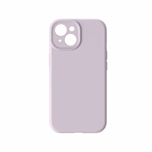 Case for iPhone 15 Forcell F-Protect Rubber Premium compatible with MagSafe mauve