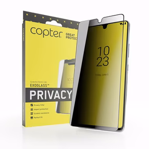 Copter Privacy Curved apsauginis stikliukas iPhone 16 Pro Max/17 Pro Max