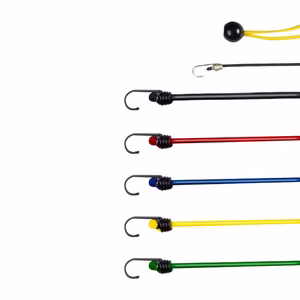 Dunlop elastic luggage cords with hooks, 18 pcs.