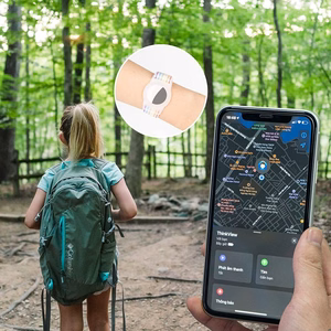 TECH-PROTECT NYLON KIDS APPLE AIRTAG MĖLYNAS