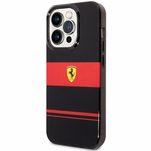 Ferrari FEHMP14LUCOK iPhone 14 Pro 6.1" juodas/juodas kietas dėklas IMD Combi Magsafe