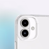 AmazingThing Minimal dėklas iPhone 16 Plus silikoninis dėklas - skaidrus