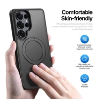 Dėklas Dux Ducis Yind Magnetic Stand Samsung S948 S26 Ultra juodas