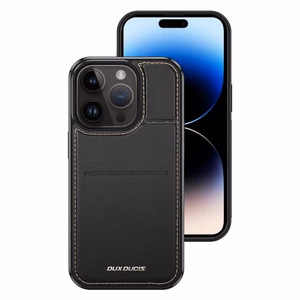 Telefono dėklas Dux Ducis Rafi Mag skirtas iPhone 14 Pro Max juodas