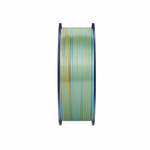 Sunlu PLA+ Silk trijų spalvų filamentas (raudonas, geltonas ir žalias)