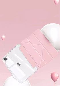 MACHINO TAB dėklas iPad Pro2/3/4 11" 2020/2021/2022 ir iPad Air 4/5 10.9" ir iPad Air 11" (2024) rožinis