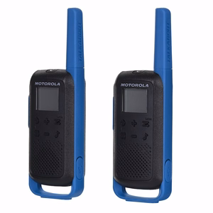 "Motorola Talkabout T62" dviguba pakuotė + įkroviklis mėlyna