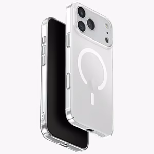 Uniq Airsuit dėklas telefonui iPhone 17 Pro Max Magclick įkrovimas - permatoma