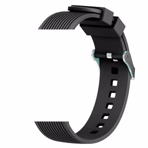 Devia apyrankė Deluxe Sport Samsung Galaxy Watch 42 mm / Watch 3 41mm / Watch 4 40 ir 44 mm / Watch 5 40 ir 44 mm / Watch 6 40 ir 44 mm (20mm) juoda
