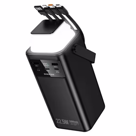 Išorinė baterija Power Bank Borofone BJ65A 22.5W 50000mAh juoda