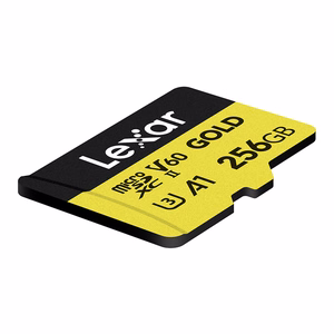 „Lexar GOLD“ microSDXC atminties kortelė, 256 GB