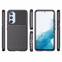 Thunder Case dėklas Samsung Galaxy A54 5G silikoninis šarvuotas dėklas mėlynas