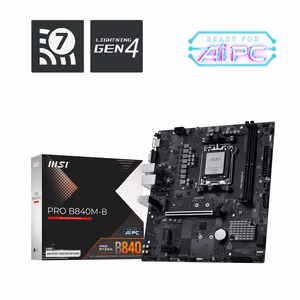 MSI Pro B840M-B motherboard AMD B840 Socket AM5 micro ATX