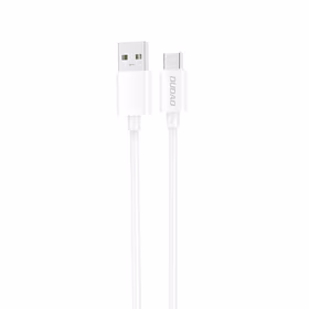 Dudao L4ST USB-A / USB-C kabelis 2A 1m - baltas