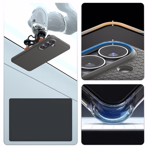 Spigen Liquid Air Mag MagSafe dėklas skirta Samsung Galaxy S26 Plus marmurinis pilkas