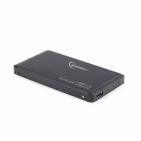 Gembird EE2-U3S-2 saugojimo diskų korpusas HDD korpusas Juoda 2.5"