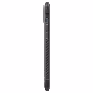 Spigen Rugged Armor Mag dėklas su MagSafe iPhone 14 - matinė juoda